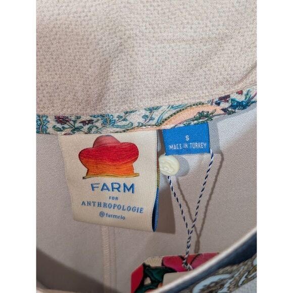 Farm for Anthropologie Rio De Janeiro Wide Leg Pants Women's Size Small NWT - Picture 4 of 12